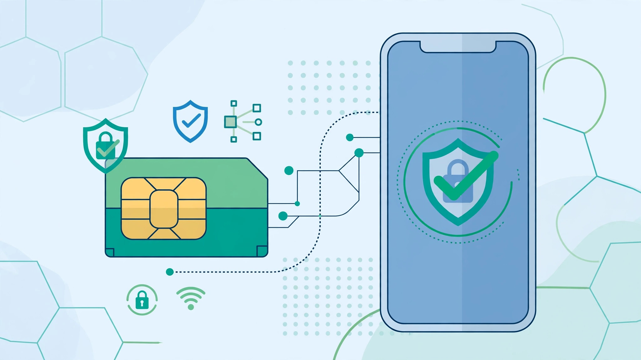 Illustration of iPhone SIM card verification to avoid the cooling-off period