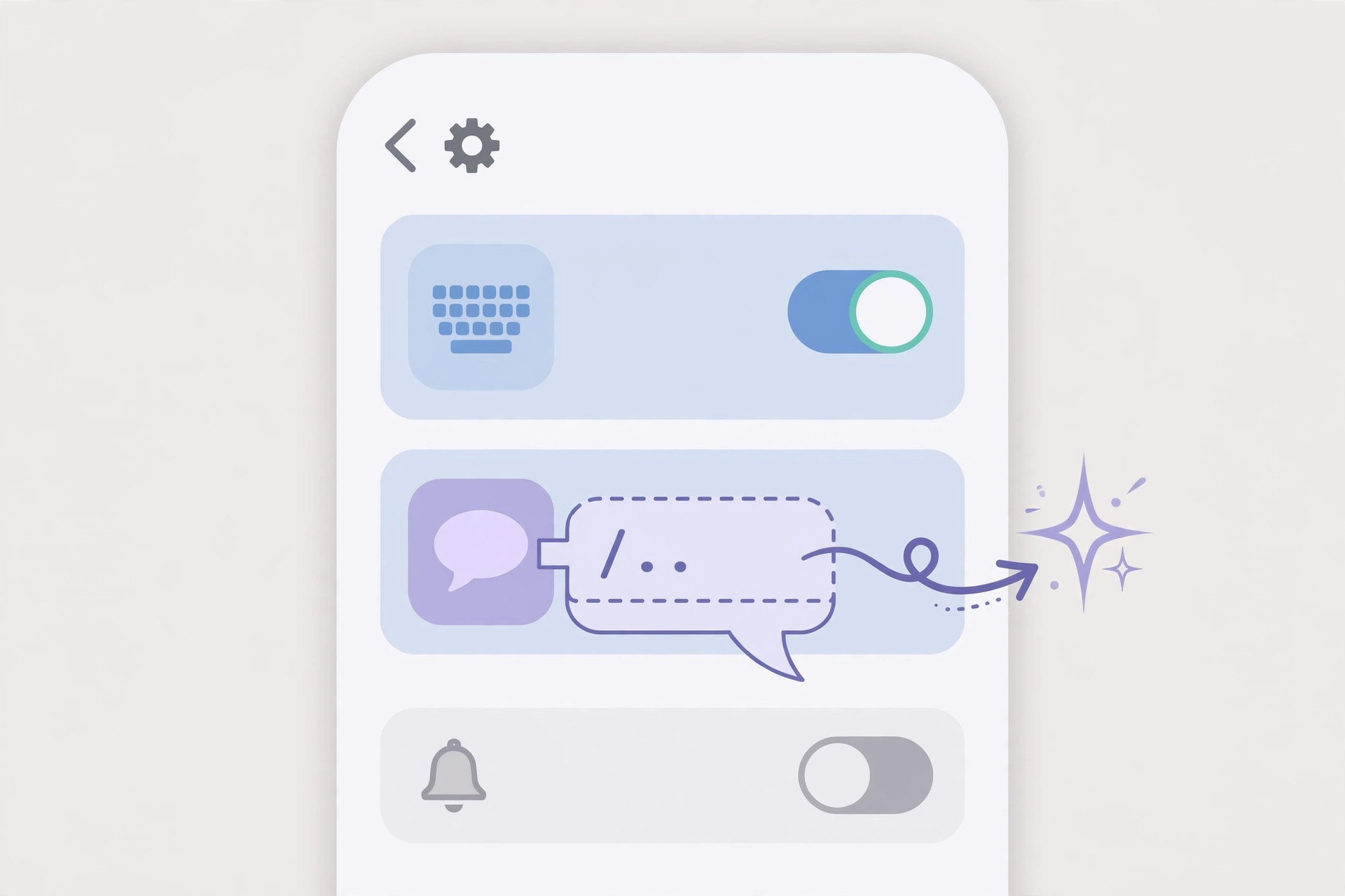 Adding a new Text Replacement entry on iPhone, with a trademark symbol in the Phrase field and tm as the Shortcut