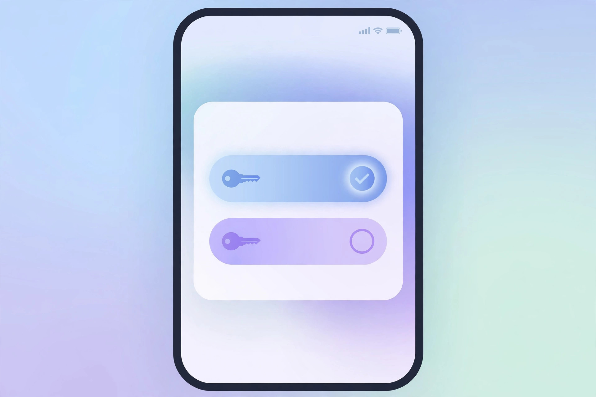 iPhone Settings showing Password Options with Yandex Browser selected as the autofill password source