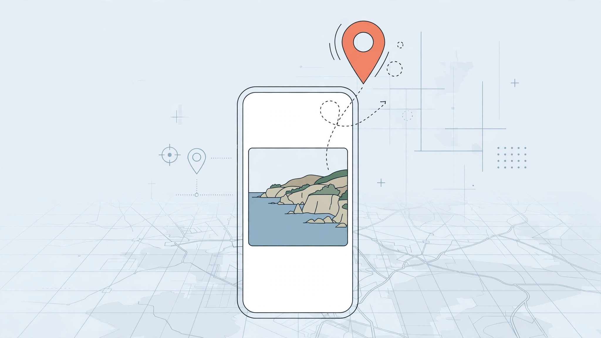 iPhone photo details screen showing the location field with an edit option for changing or removing the geotag