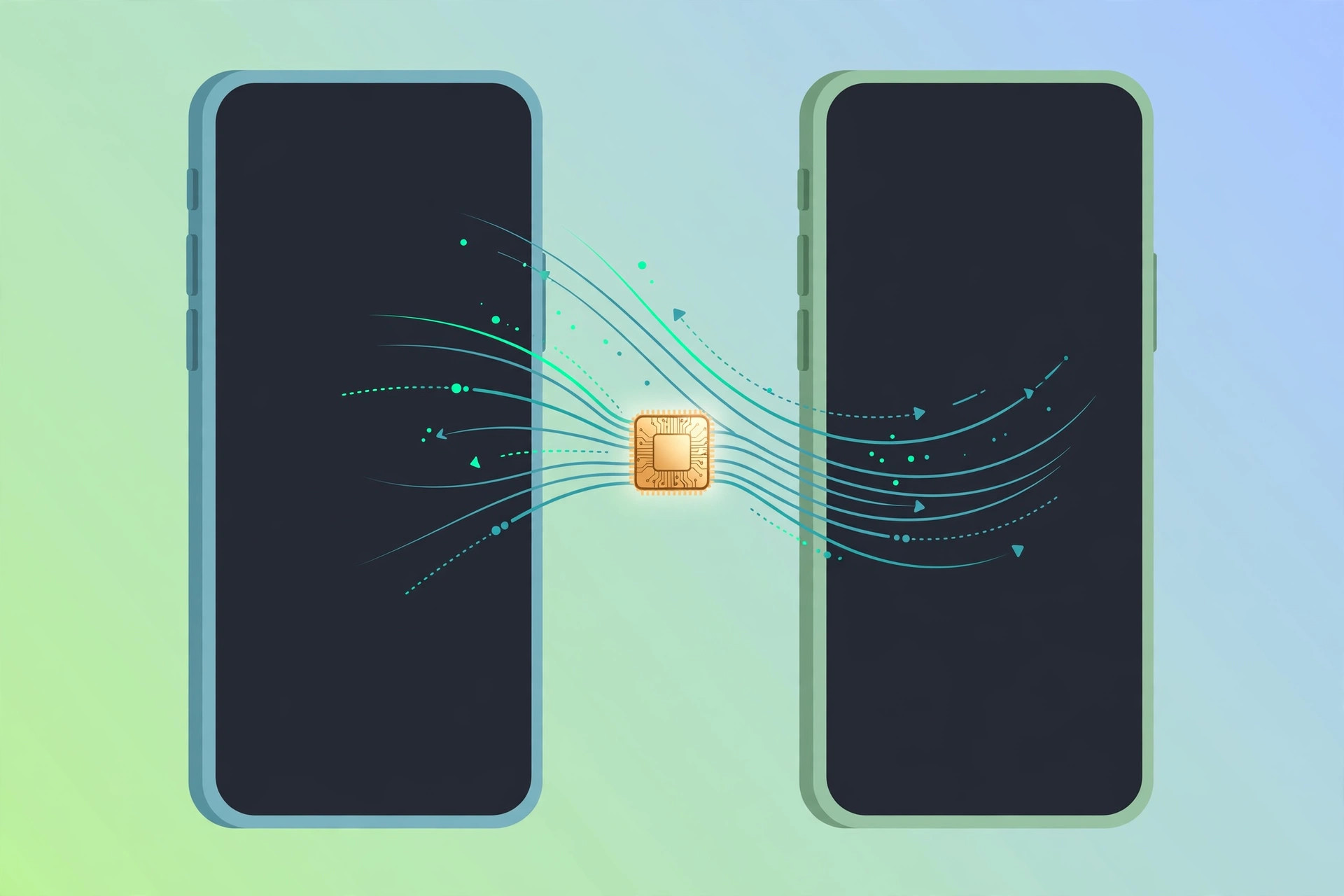 iPhone Add eSIM screen with Transfer From Nearby iPhone option selected