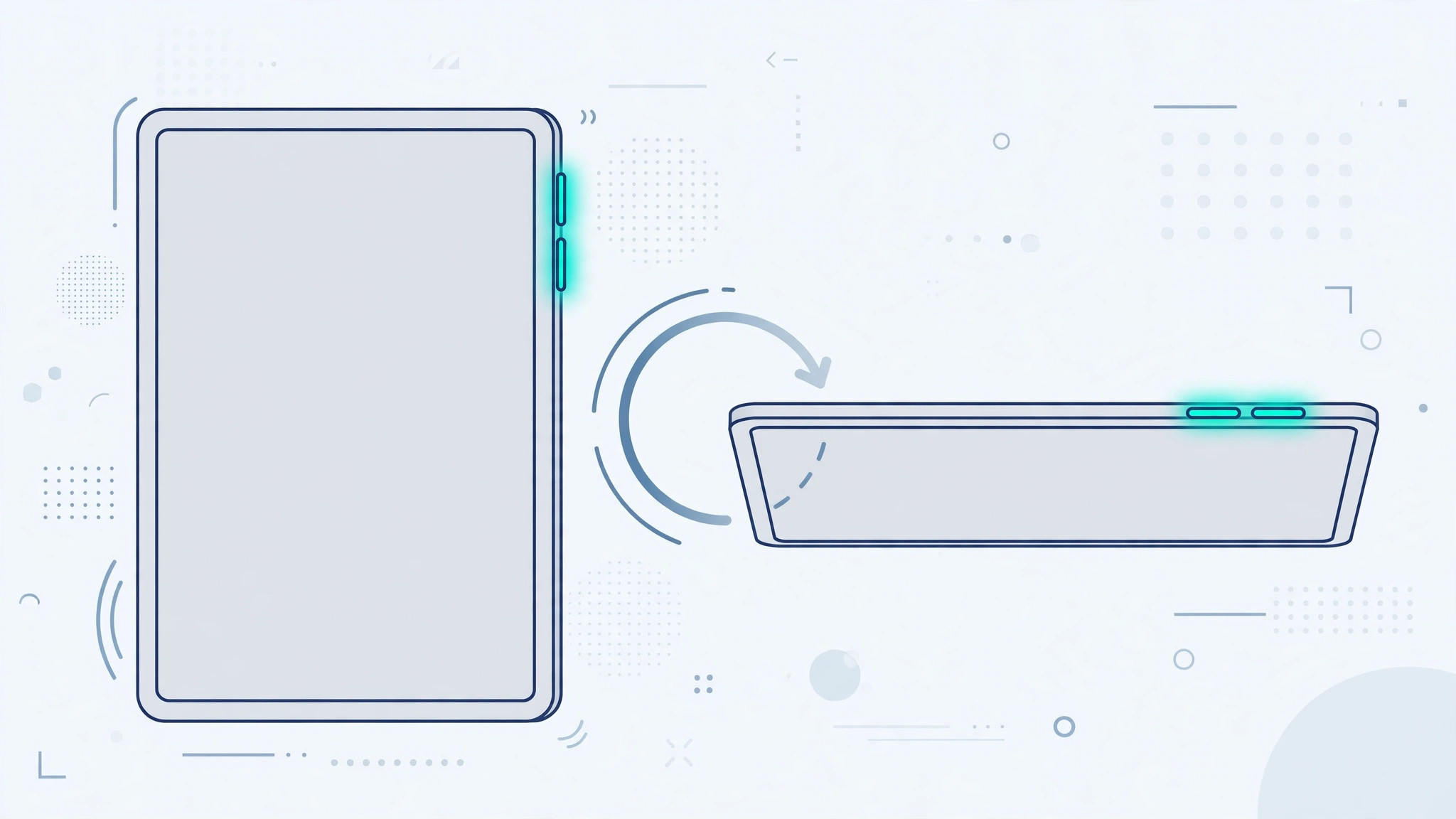 iPad volume buttons and Settings app