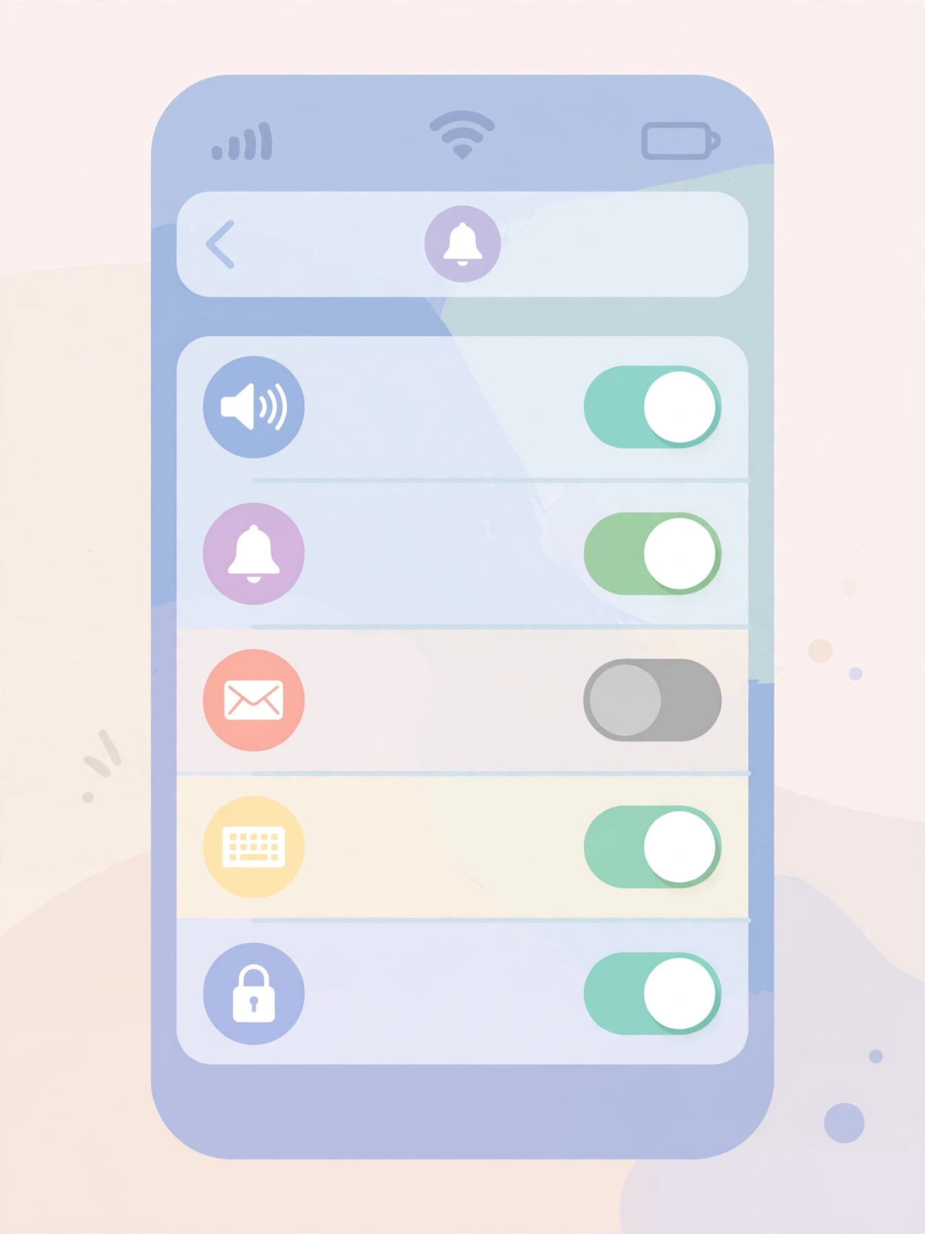 iPhone Settings screen with Sounds and Haptics menu open to change the sent mail sound