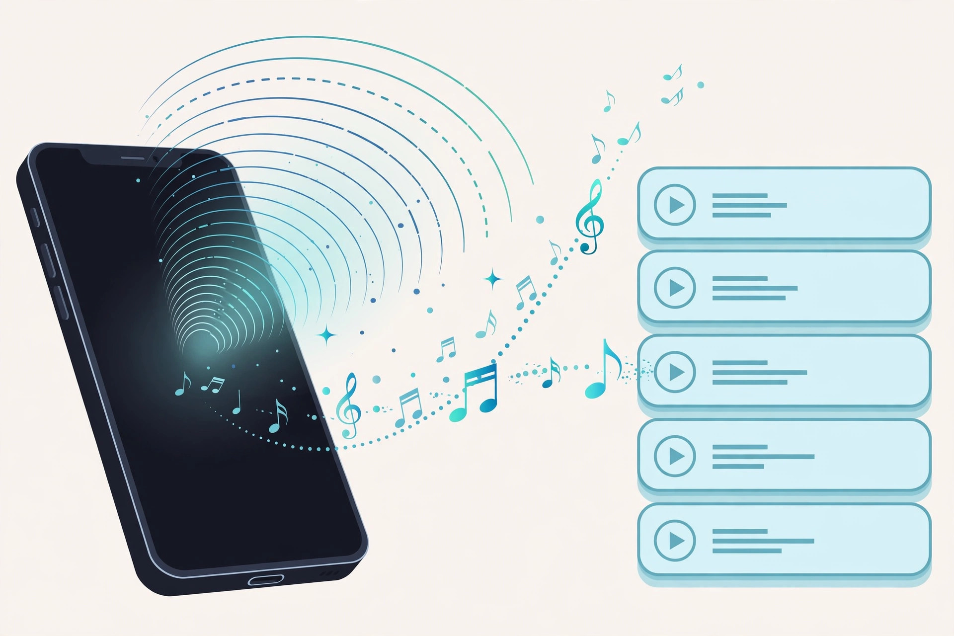 Shazam app settings screen showing the option to sync recognized songs with Apple Music