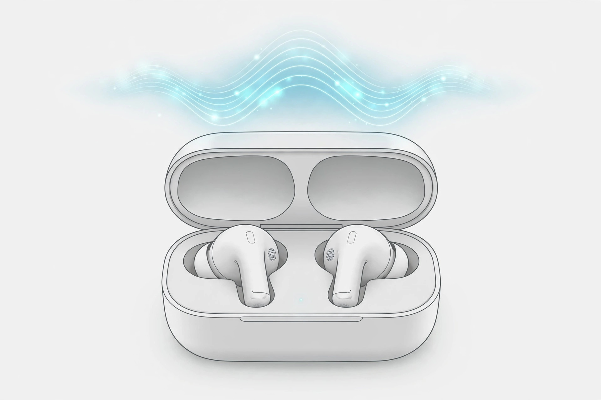 iPhone Settings screen showing Announce Notifications options for Siri reading incoming iMessages through AirPods and Beats earbuds