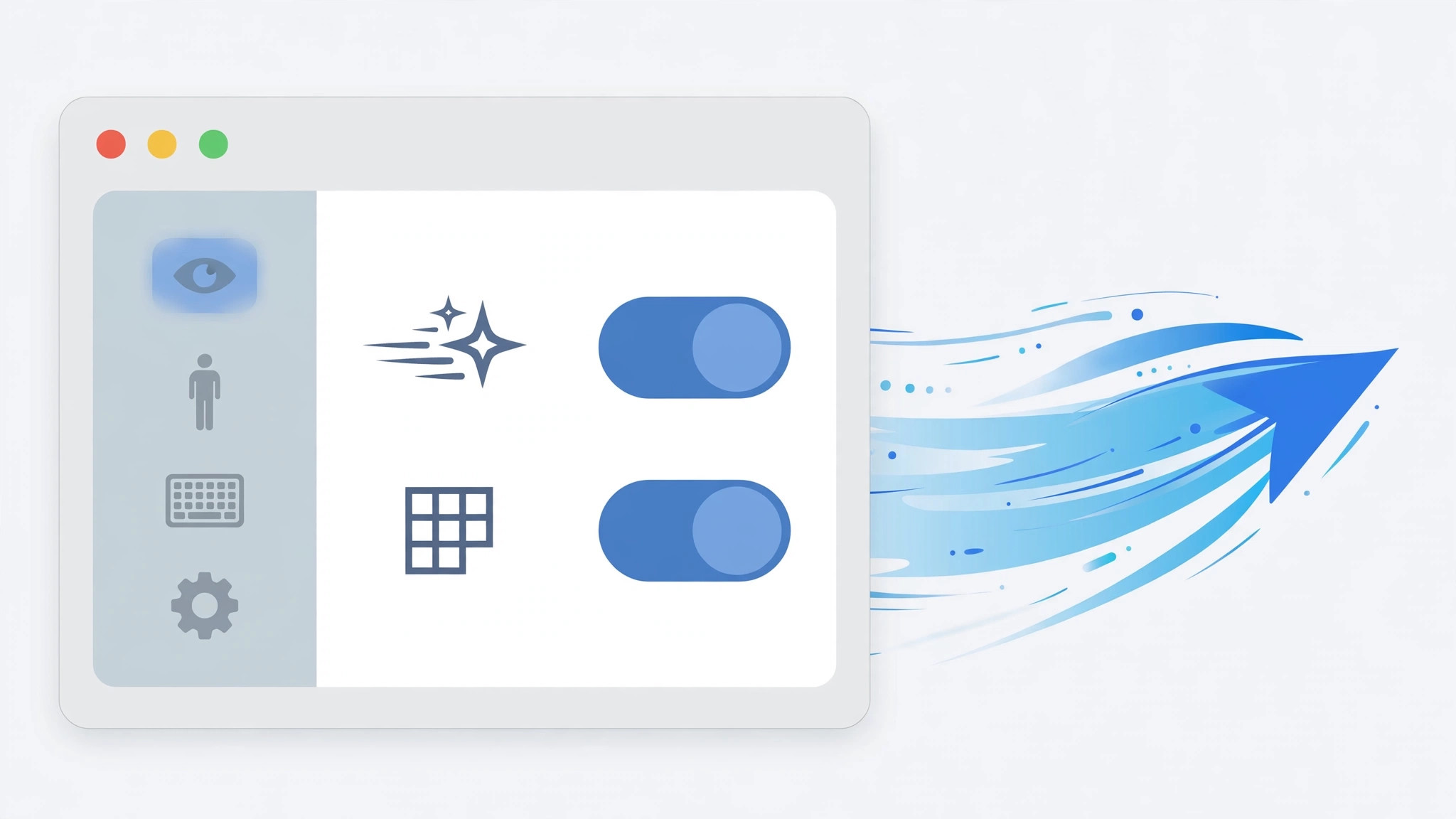macOS Keyboard settings showing input source shortcut options for language switching