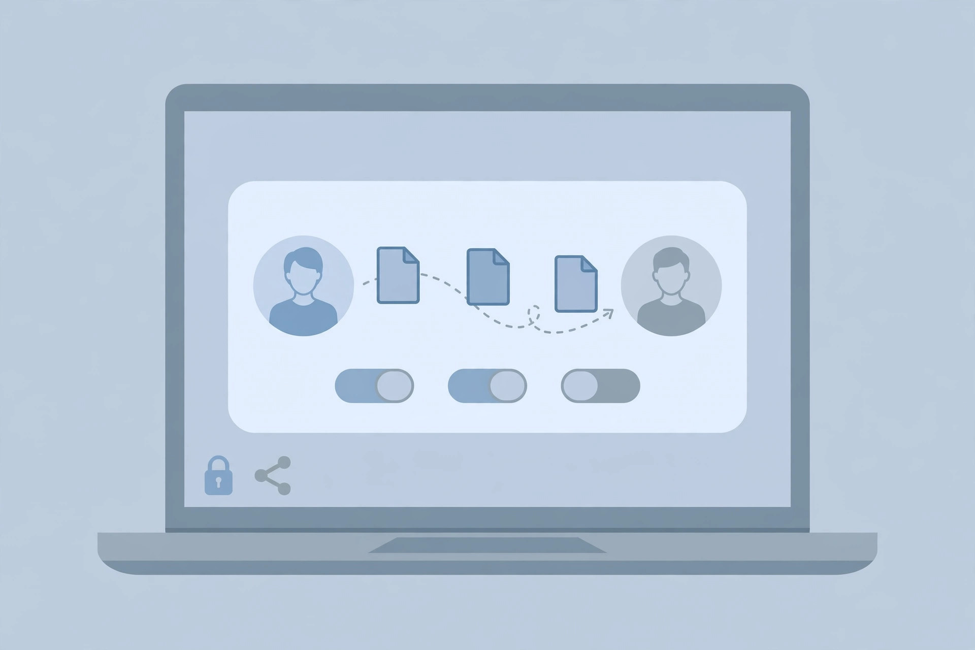 macOS File Sharing permissions dialog in System Settings