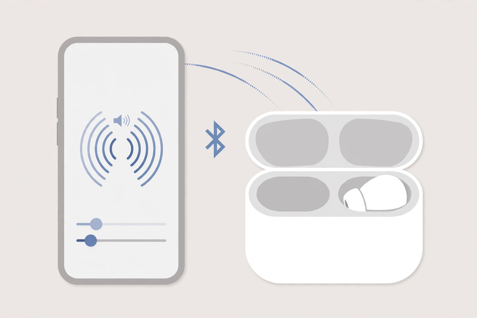 iPhone accessibility settings showing the Mono Audio toggle under the Hearing section