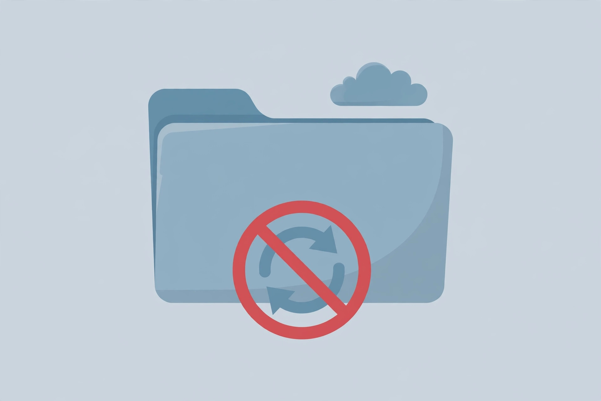 Mac Finder window showing an iCloud Drive folder renamed with the .nosync suffix