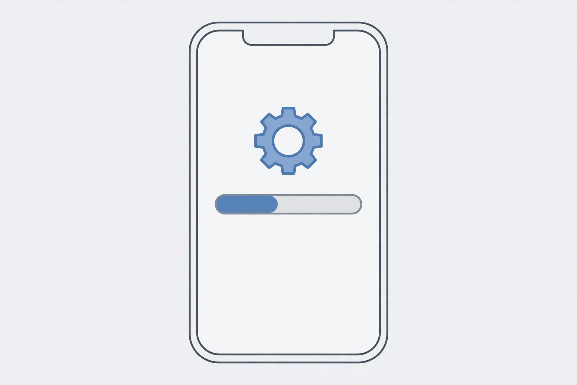 iPhone screen with stock apps crashing back to the Home Screen