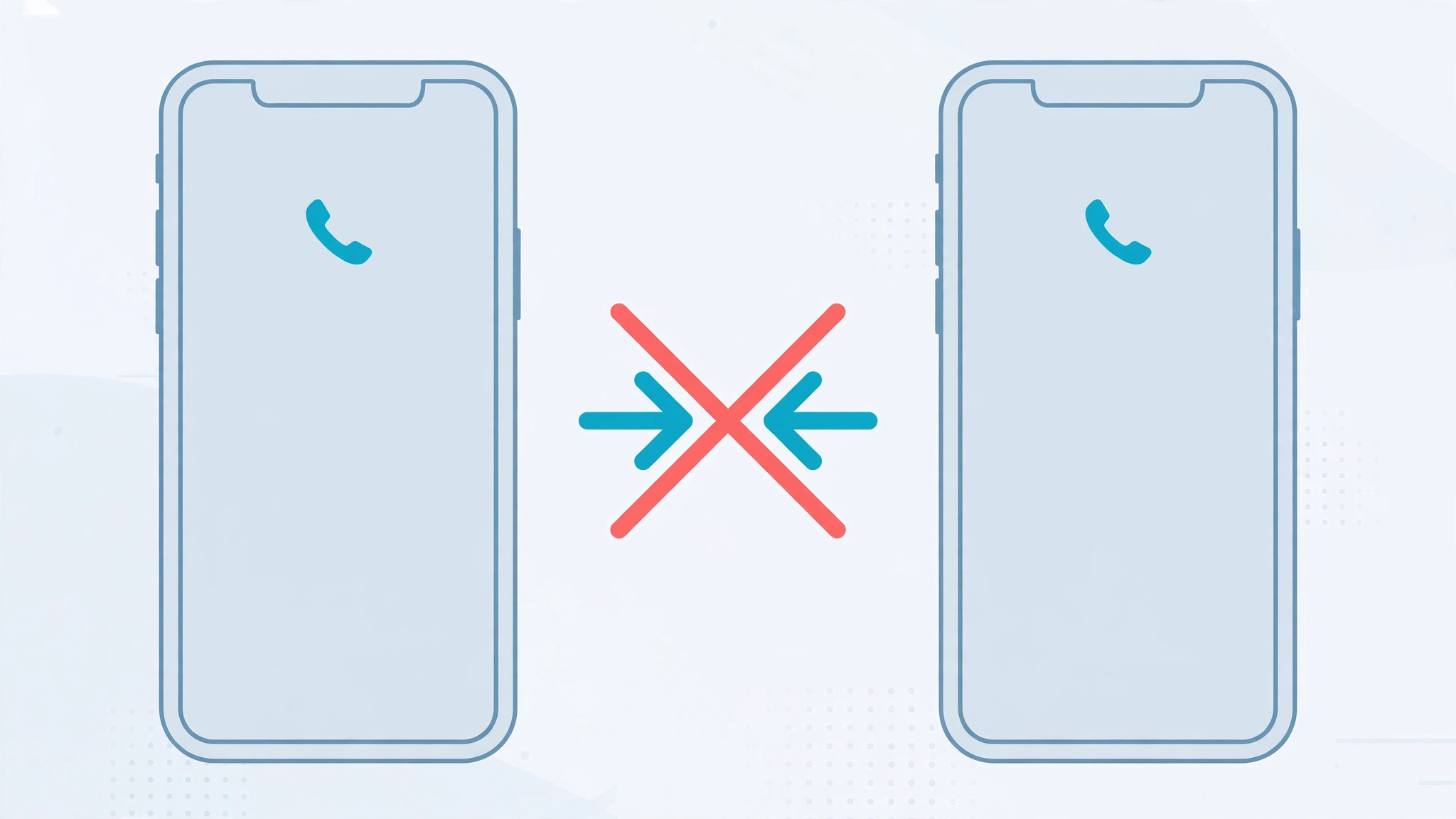 Two iPhones with call sync disabled between them