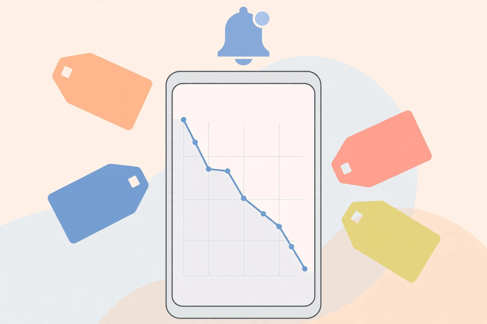 iPhone showing App Store price-drop alerts set up with IFTTT applets