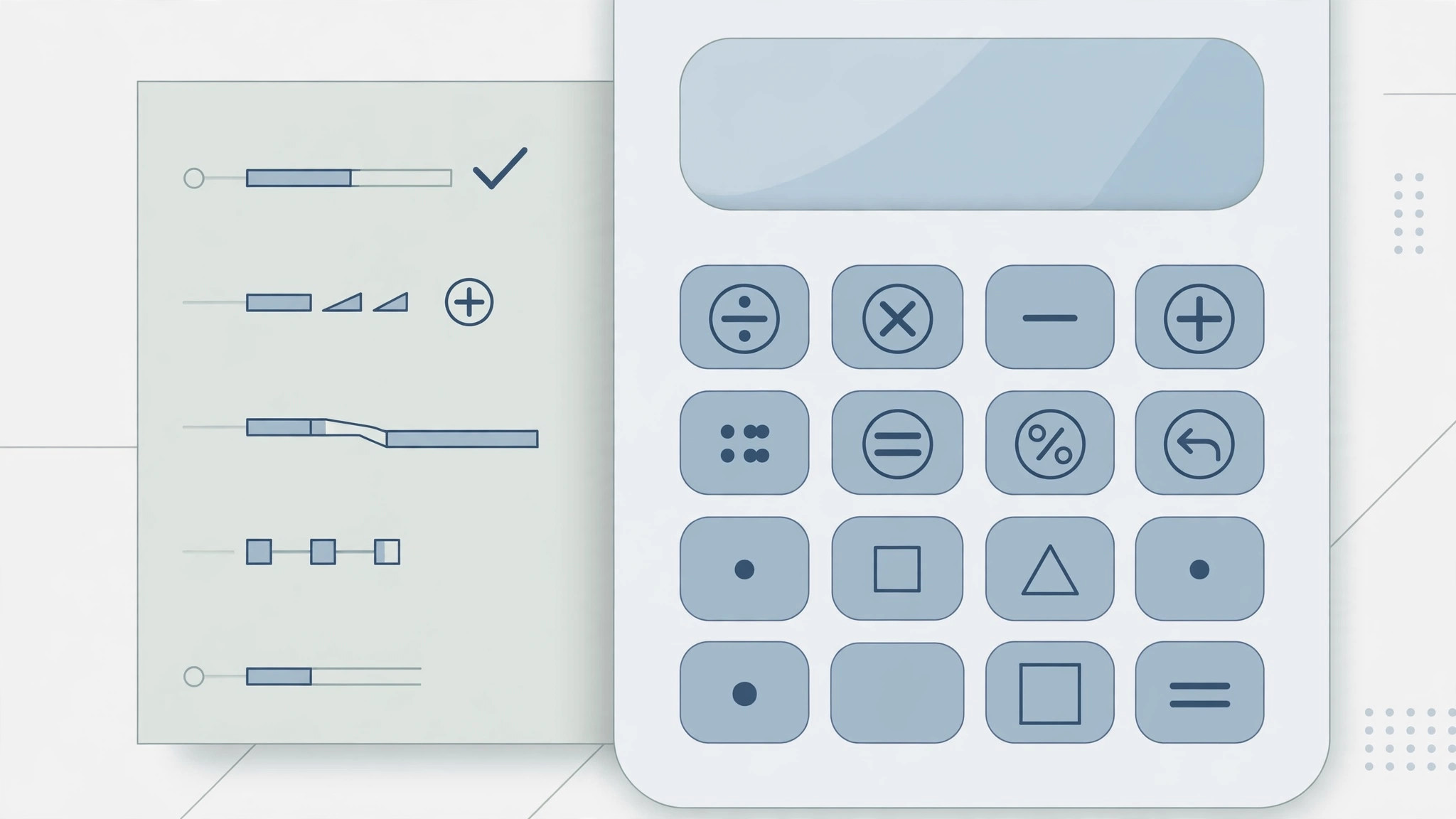 Mac Calculator app with the Paper Tape window open beside it showing a logged calculation history