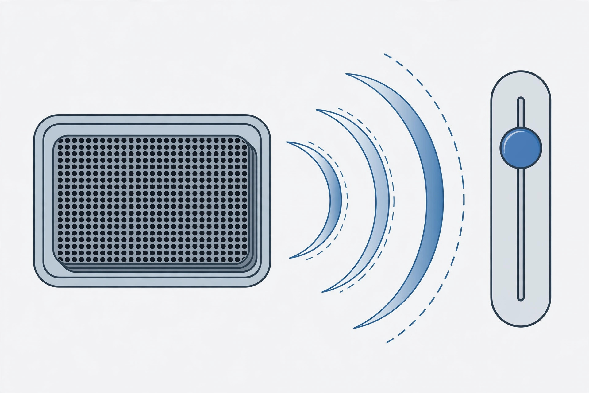 iPhone held to an ear during a phone call, illustrating call audio troubleshooting