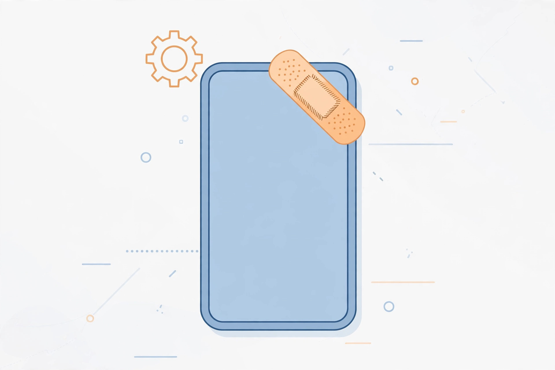 iPhone 7 with Skype open, illustrating the 3D Touch haptic feedback conflict