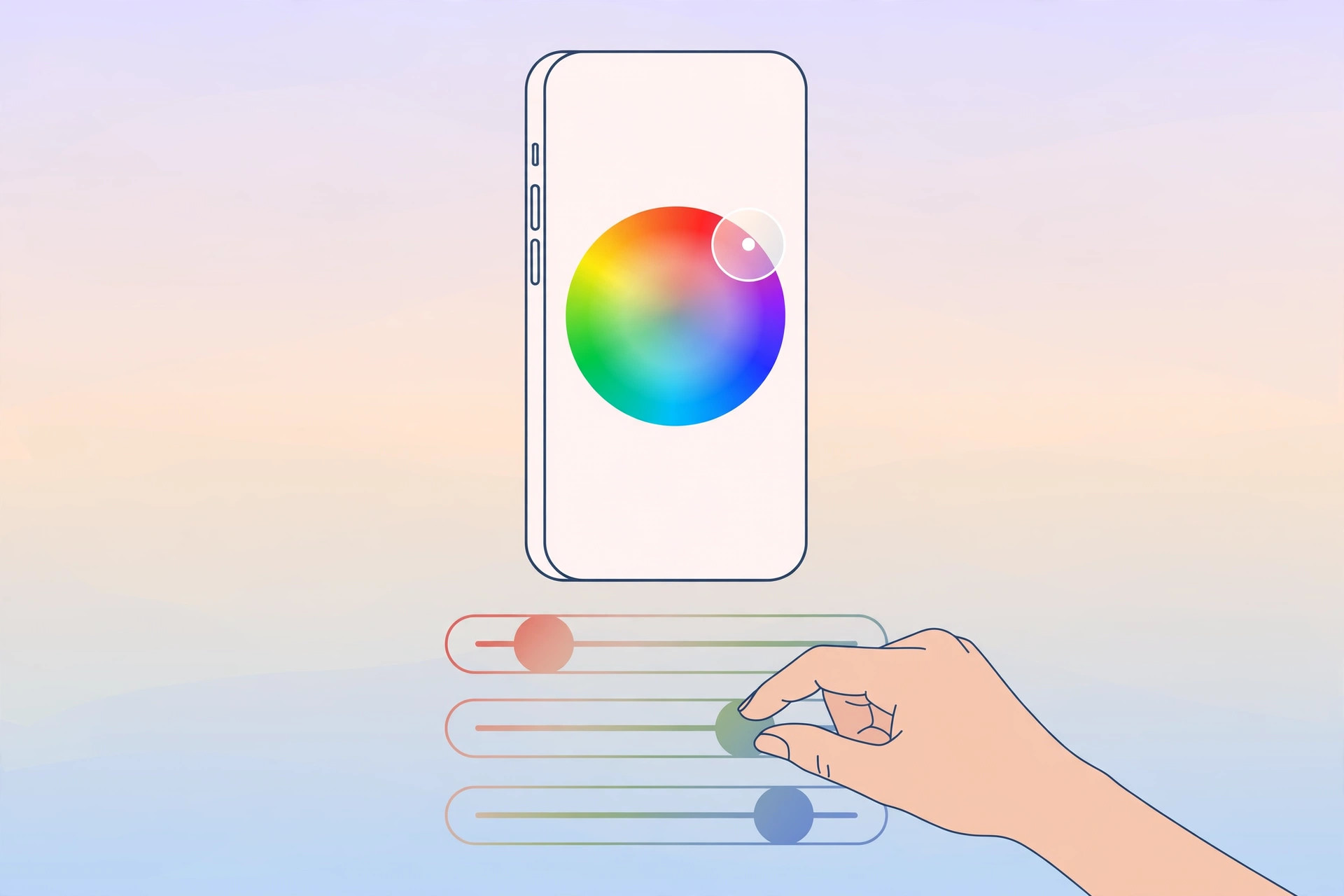 iPhone Settings screen showing the Color Filters toggle switched off under Accessibility Display and Text Size