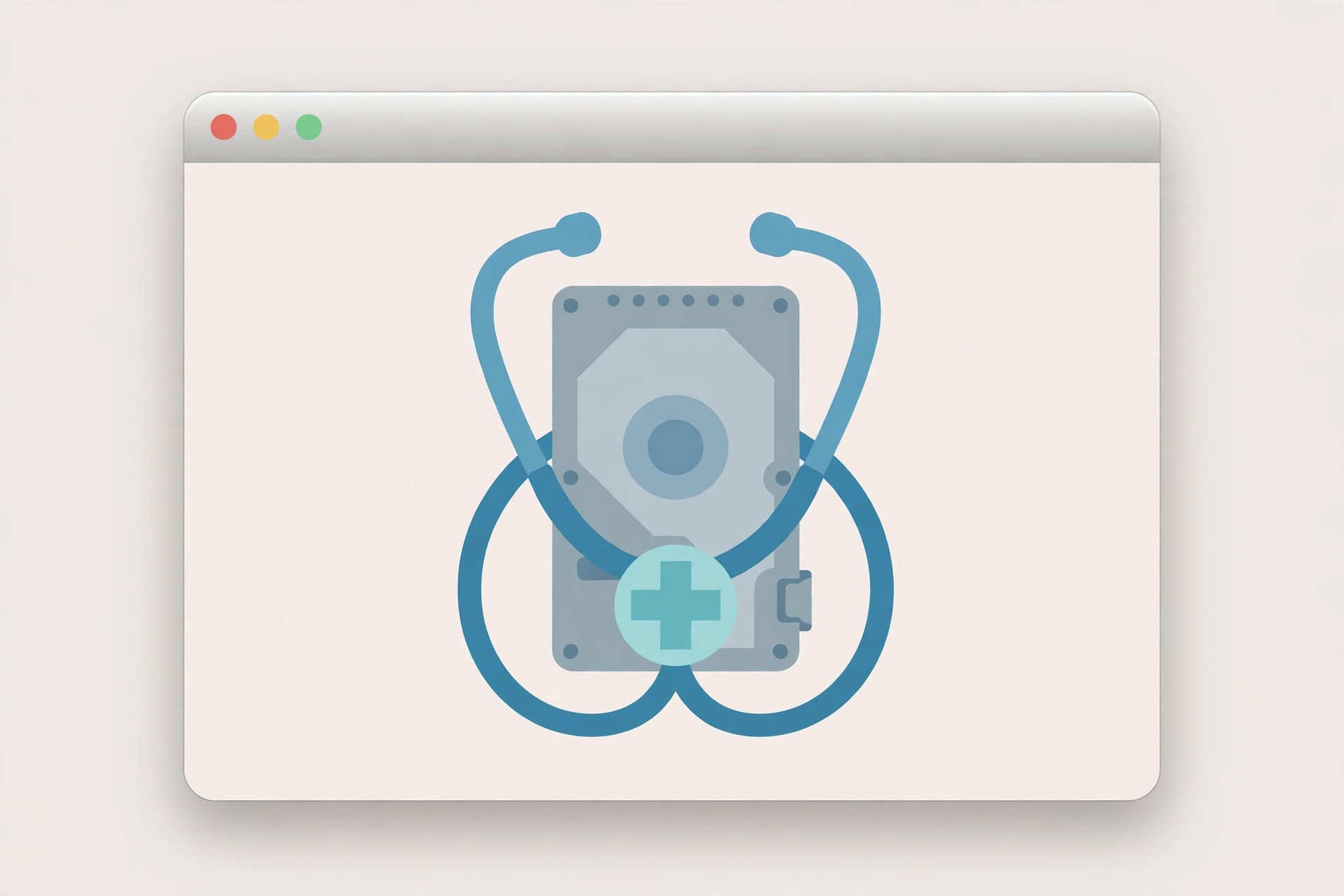 Mac Disk Utility window with the First Aid option for repairing a disk