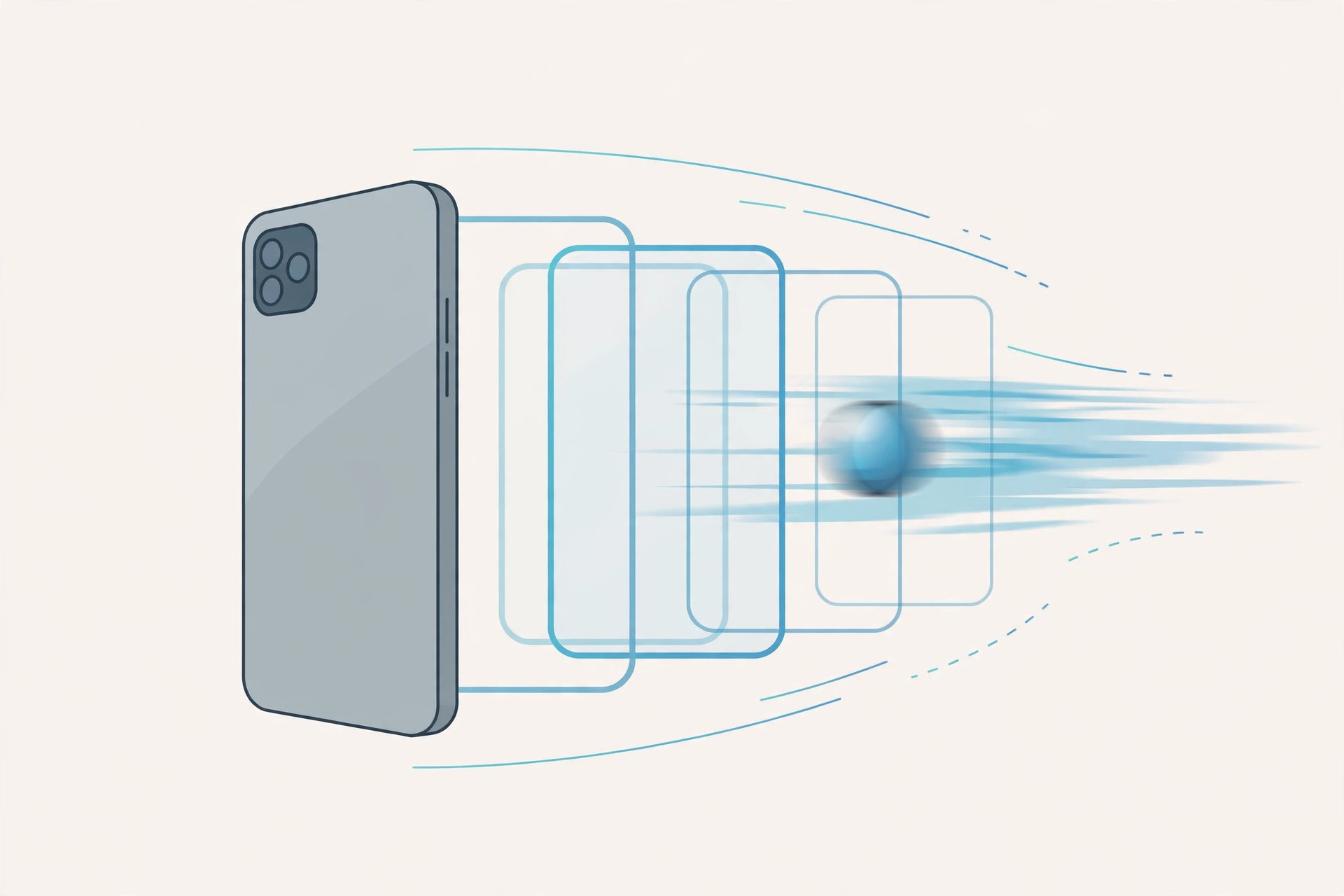iMessage conversation with a video attachment
