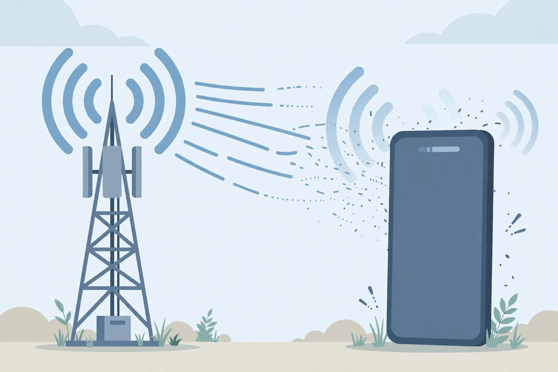 iPhone 5 showing cellular settings next to LTE band coverage illustration