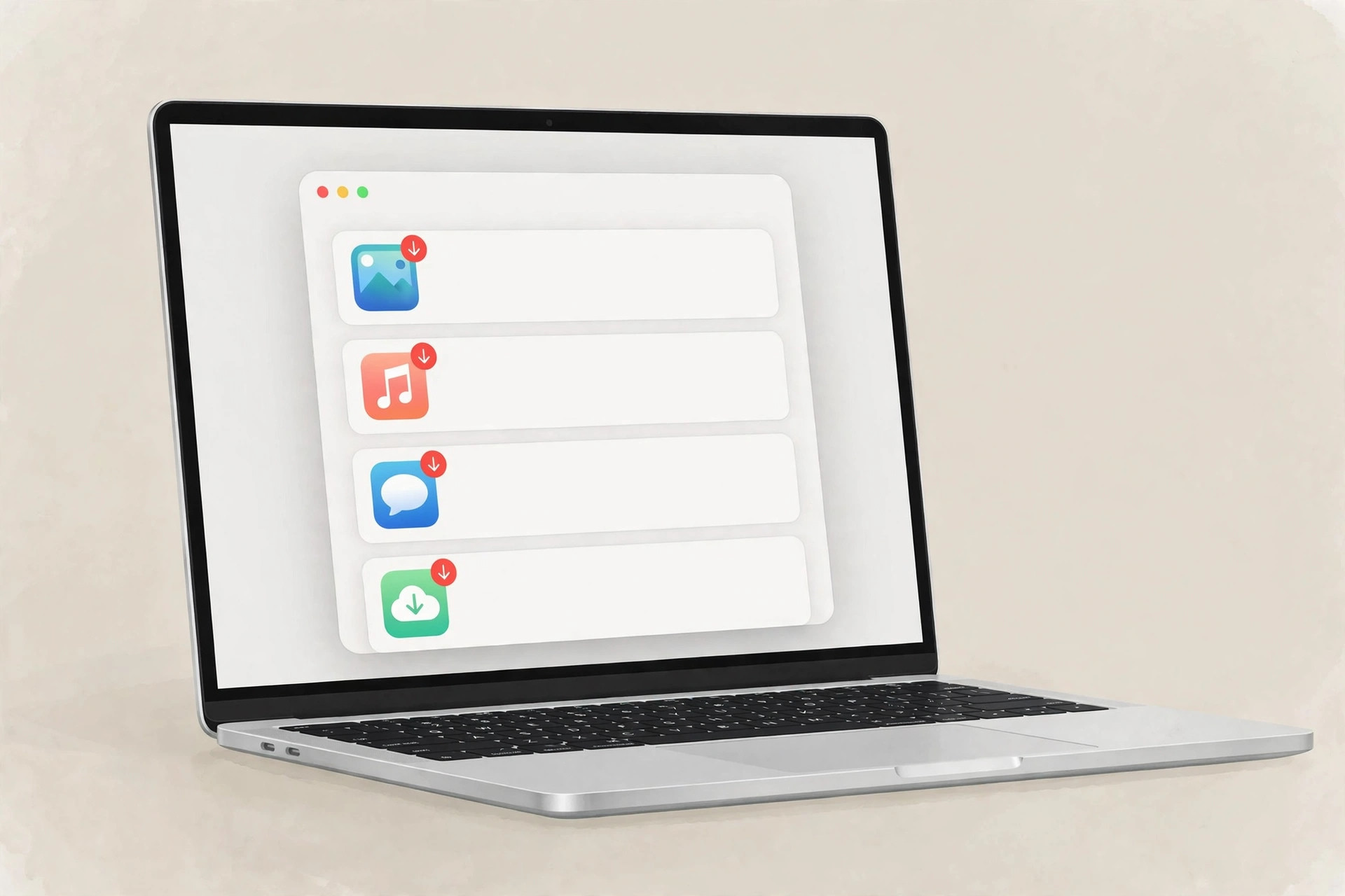 Mac App Store Updates tab showing apps with available updates