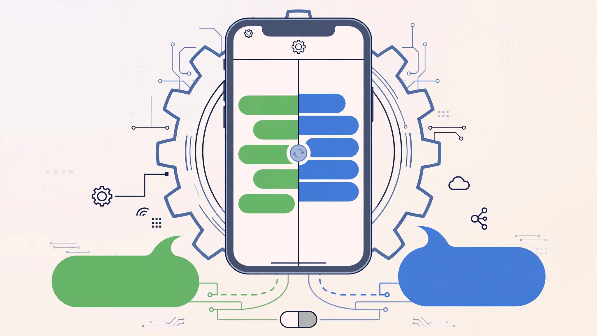 iPhone Messages app with the Send as Text Message option shown after long-pressing a blue iMessage bubble