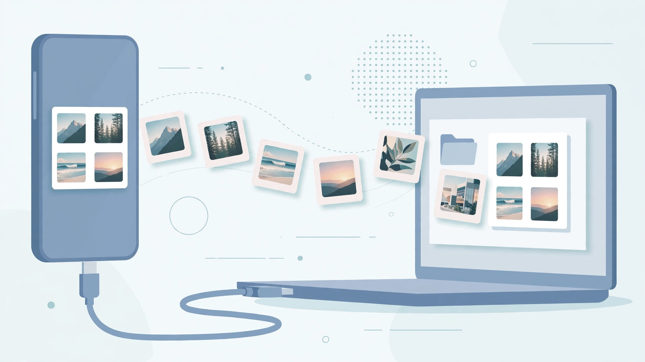 Image Capture on Mac displaying iPhone photos ready to be imported into a folder