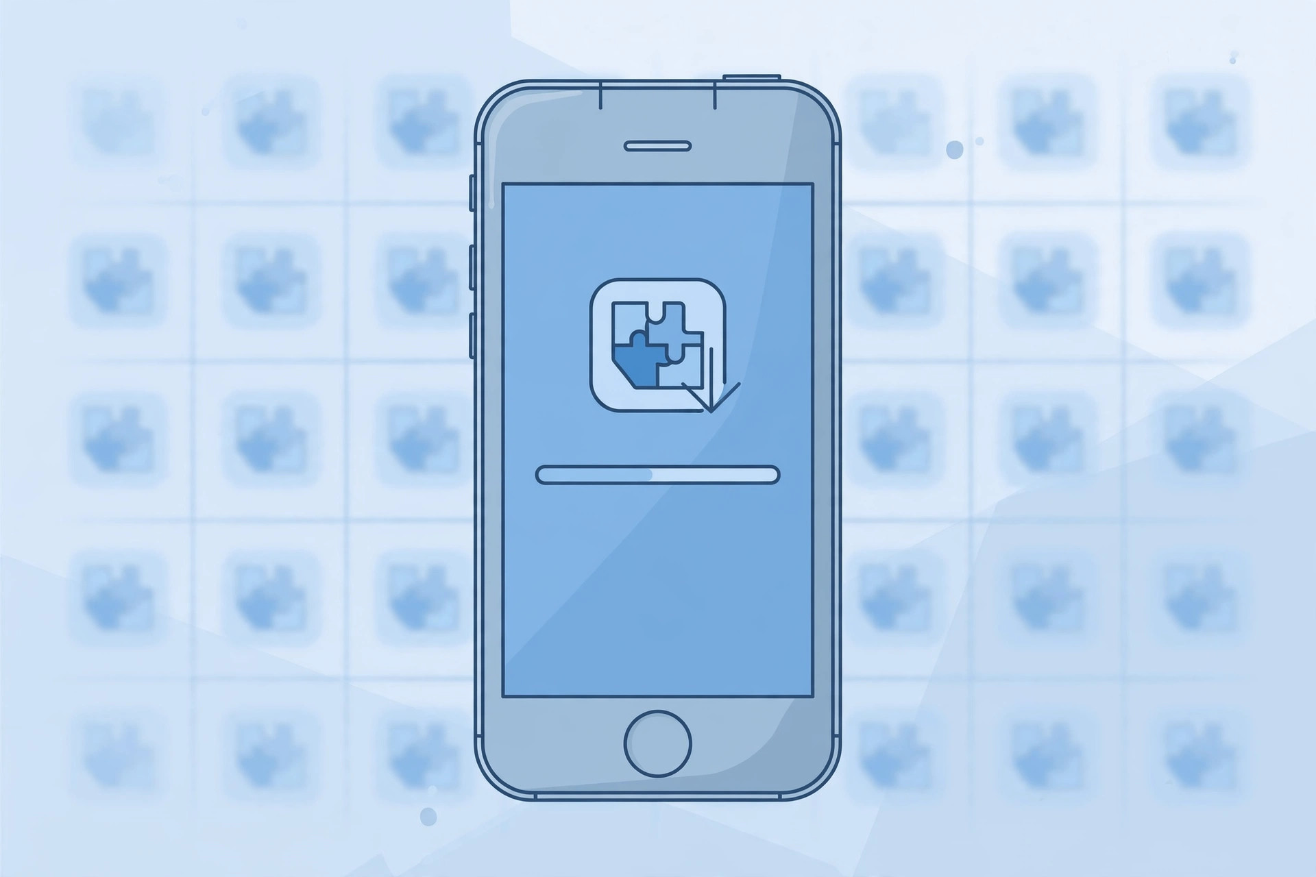 Old iPhone showing the App Store prompt to download the last compatible version of an app