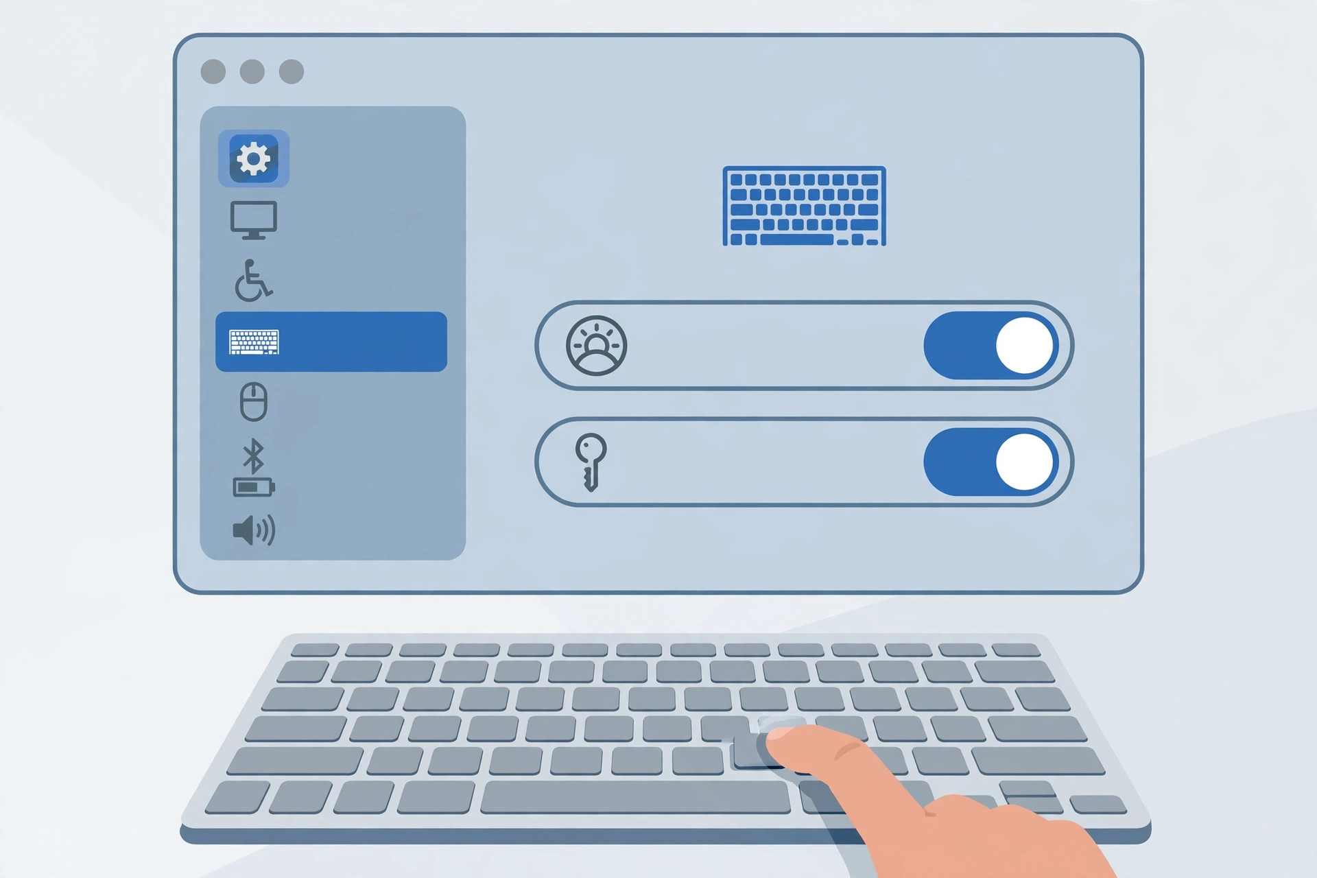 Mac System Settings showing the Keyboard Shortcuts pane with Input Sources selected
