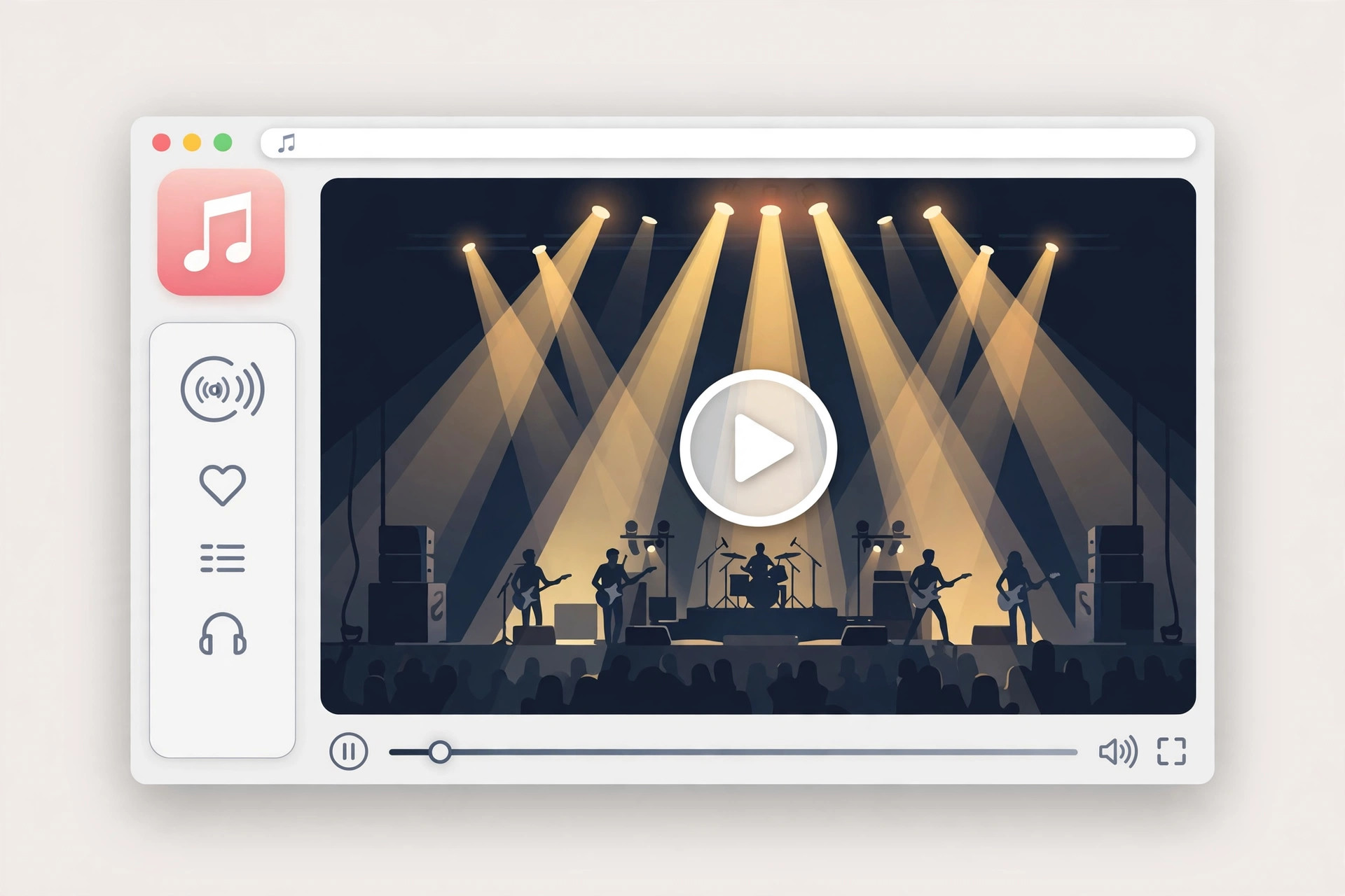 iTunes Radio section with the Beats 1 live stream selected for the Apple Music Festival broadcast