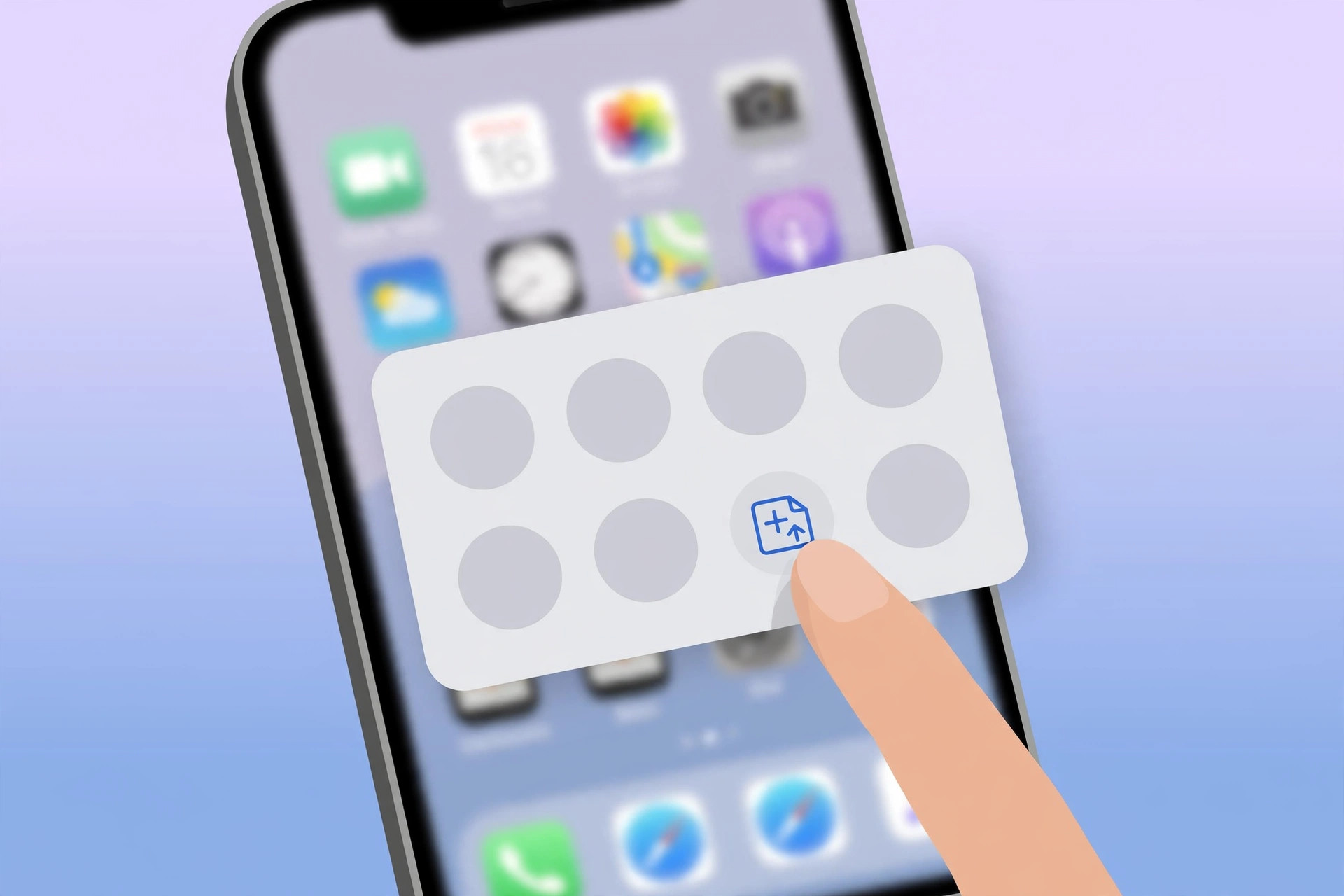 Adding a website shortcut to the iPhone Home Screen via Safari's Share menu